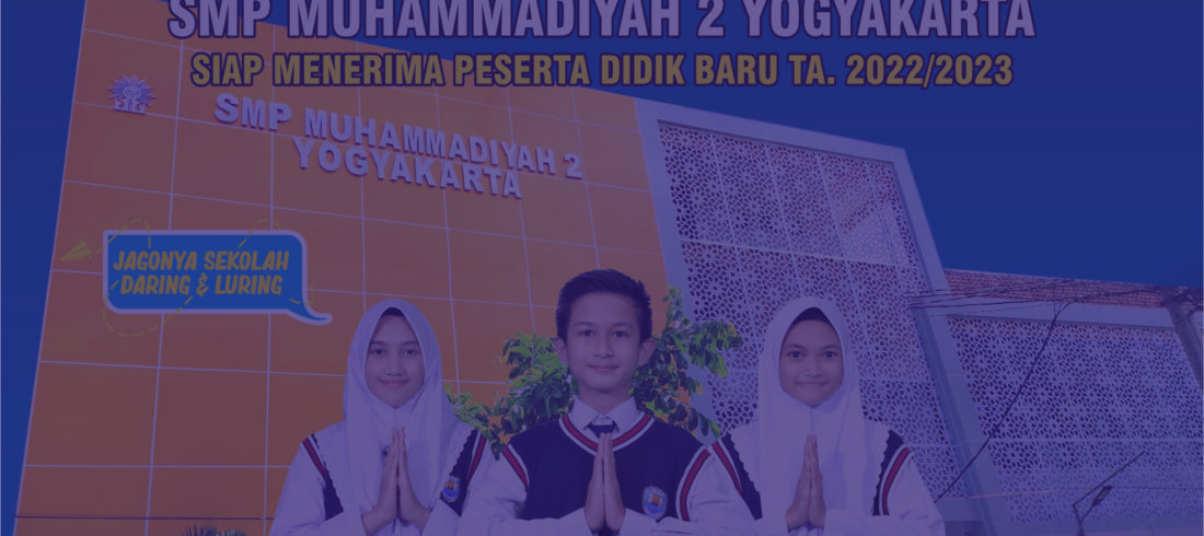 Banner PPDB - SMP Muhammadiyah 2 Yogyakarta